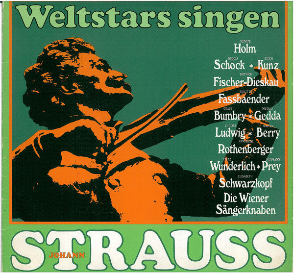 Johann Strauss Jr. : Weltstars Singen Johann Strauss (LP, Comp, Club)