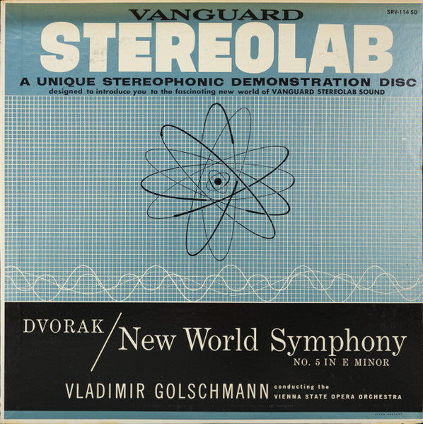 Antonín Dvořák - Vladimir Golschmann :  New World Symphony No.5 In E Minor (LP, Album)