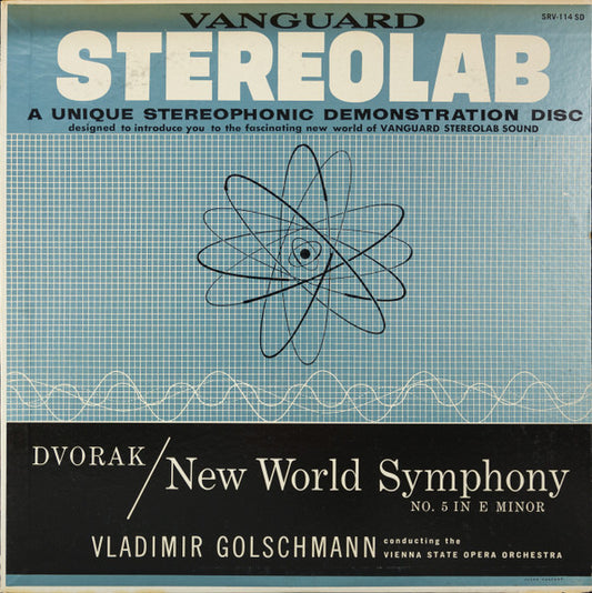 Antonín Dvořák - Vladimir Golschmann :  New World Symphony No.5 In E Minor (LP, Album)