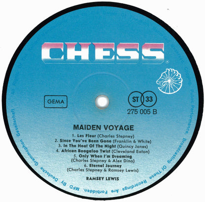 Ramsey Lewis : Maiden Voyage (LP, Album)