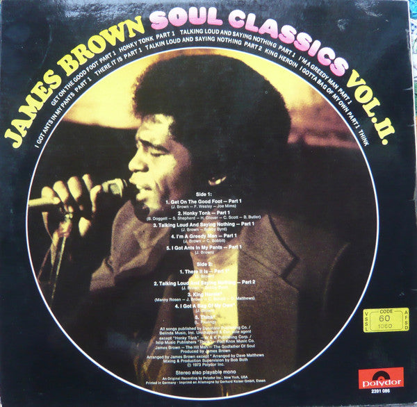 James Brown : Soul Classics Vol. II  (LP, Comp)