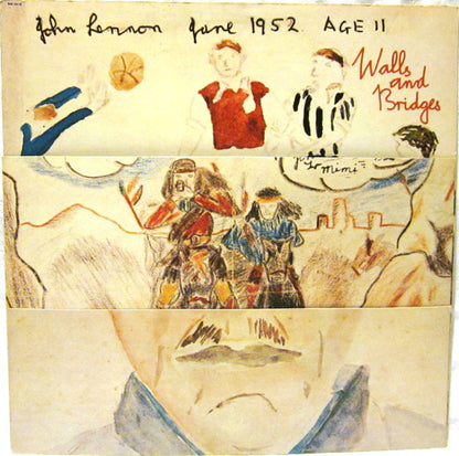 John Lennon : Walls And Bridges (LP, Album, Los)