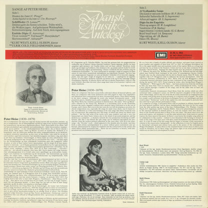 Kurt Westi, Kjell Olsson, Ulrik Cold, Anker Fjeld Simonsen : Sange Af Peter Heise (LP, Album)