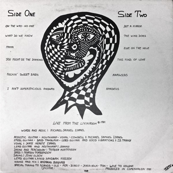 Michael Samuel Israel : Big Brown Bear. Way Out Hotel. Live From The Livingroom (LP)