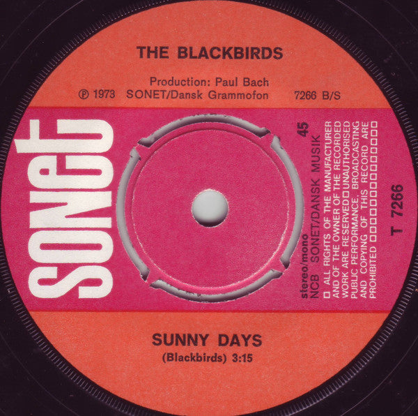 Blackbirds (4) : Hey, Hey, What A Wonderful World (7", Single)