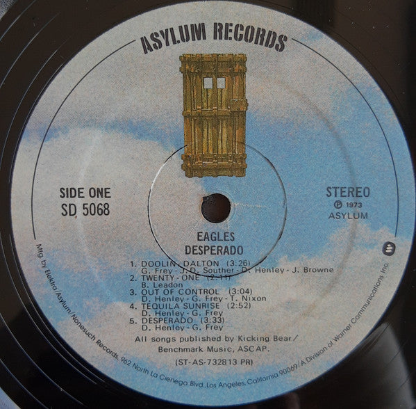 Eagles : Desperado (LP, Album, RE, PR )