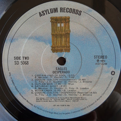 Eagles : Desperado (LP, Album, RE, PR )