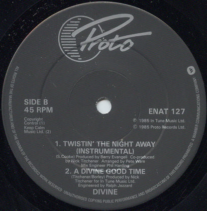 Divine : Twistin' The Night Away (12" + 12", S/Sided)