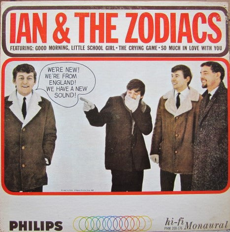 Ian & The Zodiacs : Ian & The Zodiacs (LP, Mono)