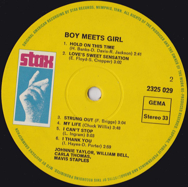 Various : Boy Meets Girl (LP, Comp)