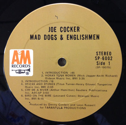 Joe Cocker : Mad Dogs & Englishmen (2xLP, Album, Ter)