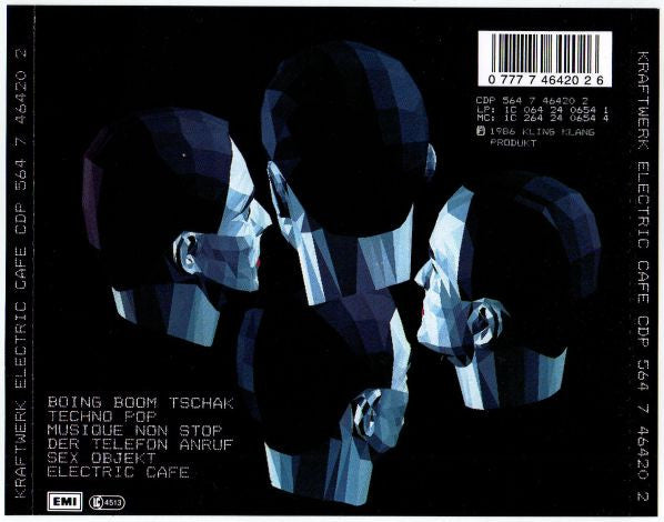Kraftwerk : Electric Cafe (CD, Album, -26)