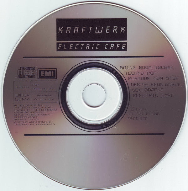 Kraftwerk : Electric Cafe (CD, Album, -26)