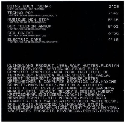 Kraftwerk : Electric Cafe (CD, Album, -26)