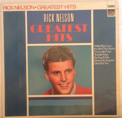 Ricky Nelson (2) : Greatest Hits (LP, Comp)