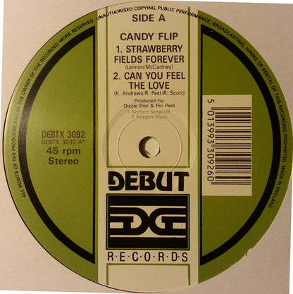 Candy Flip : Strawberry Fields Forever (12", Single)