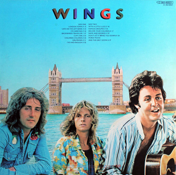 Wings (2) : London Town (LP, Album)