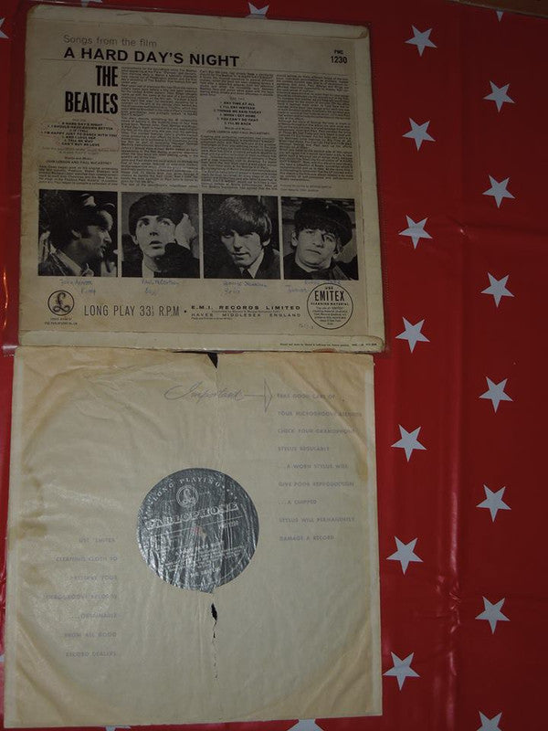 The Beatles : A Hard Day's Night (LP, Album, Mono)