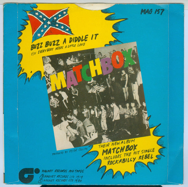 Matchbox (3) : Buzz Buzz A Diddle It (7", Single)
