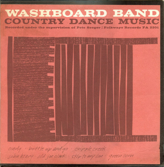 Washboard Band : Country Dance Music (10", Album)