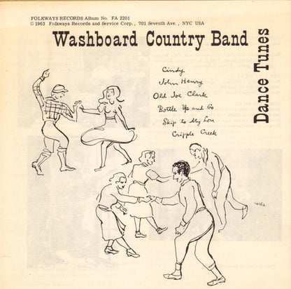 Washboard Band : Country Dance Music (10", Album)