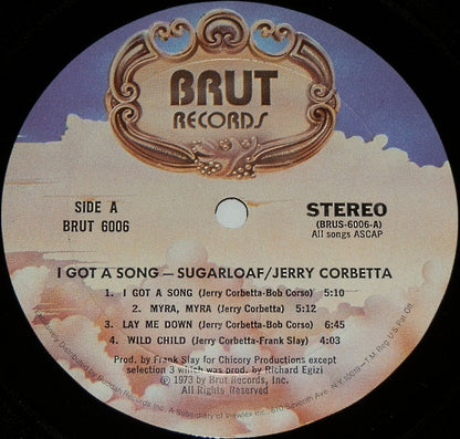 Sugarloaf / Jerry Corbetta : I Got A Song (LP)