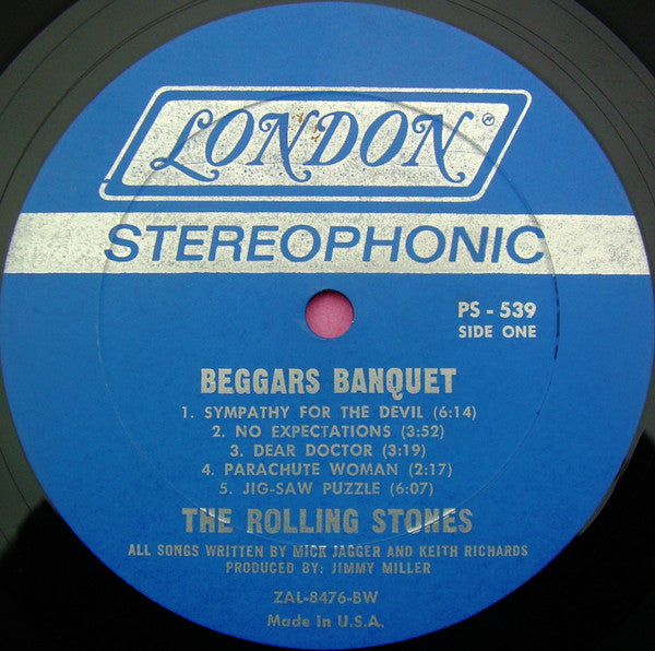 The Rolling Stones : Beggars Banquet (LP, Album, Bes)