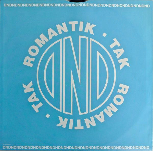 Det Neodepressionistiske Danseorkester : Romantik-tak (LP, Album)