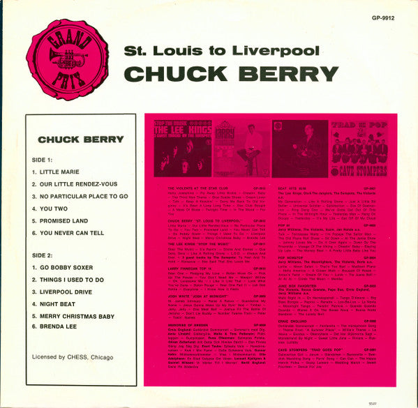 Chuck Berry : St. Louis To Liverpool (LP, Album)