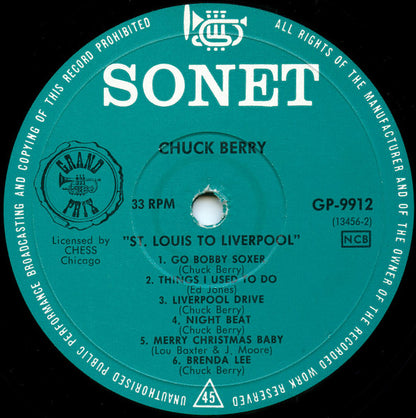 Chuck Berry : St. Louis To Liverpool (LP, Album)
