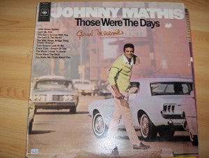 Johnny Mathis : Those Were The Days (LP)