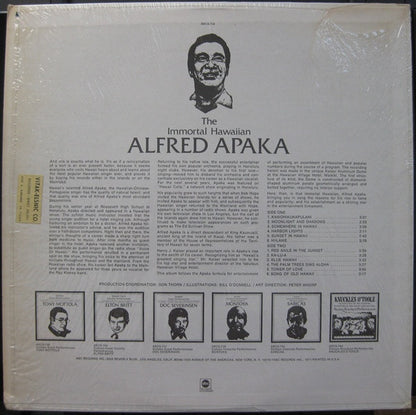 Alfred Apaka : The Immortal Hawaiian (LP, Album)