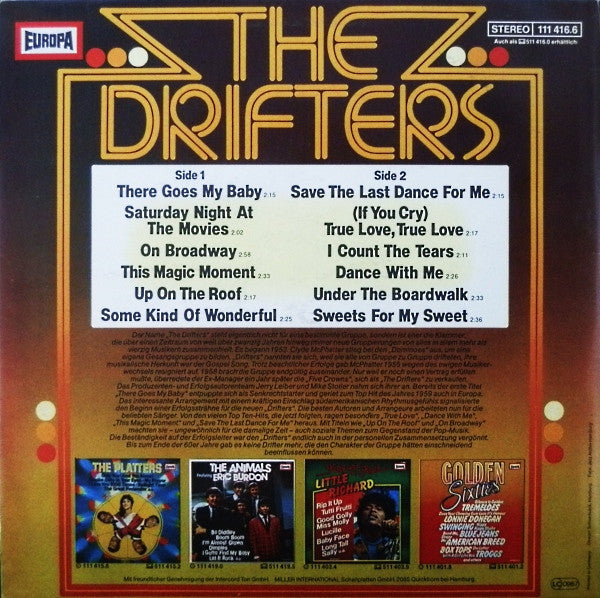 The Drifters : The Drifters (LP, Comp)