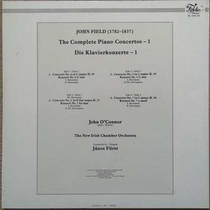 John Field (2), John O'Conor, The New Irish Chamber Orchestra, János Fürst : The Complete Piano Concertos - 1, Nos 1, 5, 6, 7 (2xLP)