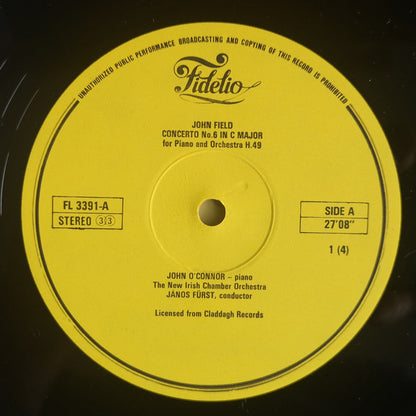 John Field (2), John O'Conor, The New Irish Chamber Orchestra, János Fürst : The Complete Piano Concertos - 1, Nos 1, 5, 6, 7 (2xLP)