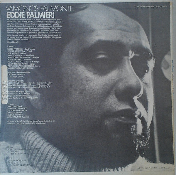 Eddie Palmieri : Vamonos Pa'l Monte (LP, Album, Mono)