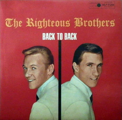 The Righteous Brothers : Back To Back (LP, Album)