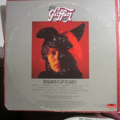 James Griffin (4) : Breakin' Up Is Easy (LP, Album, Son)