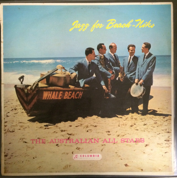 The Australian All-Stars : Jazz For Beach-Niks (LP, Mono)