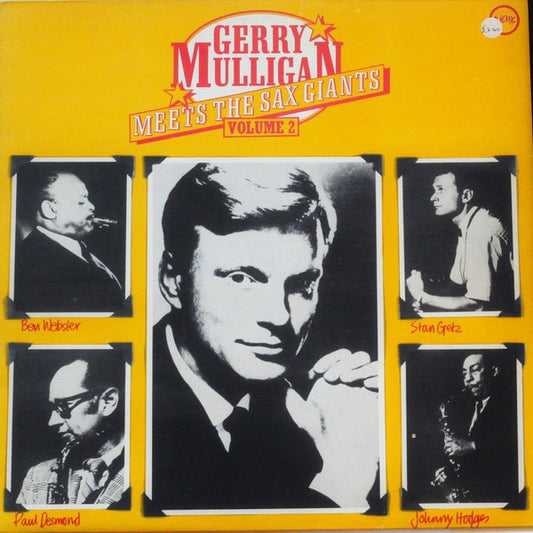 Gerry Mulligan : Meets The Sax Giants Volume 2 (LP, Comp)