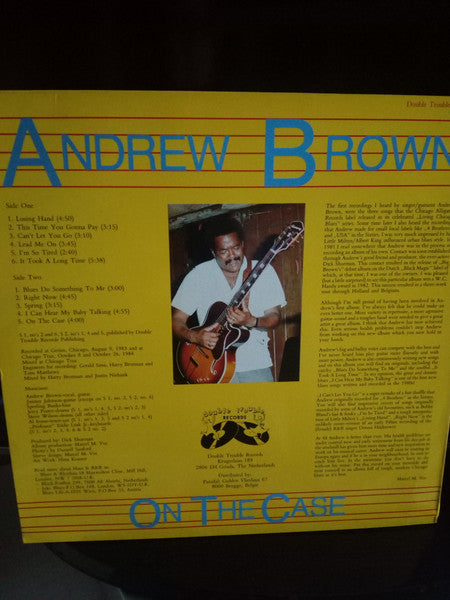 Andrew Brown : On The Case (LP, Album)