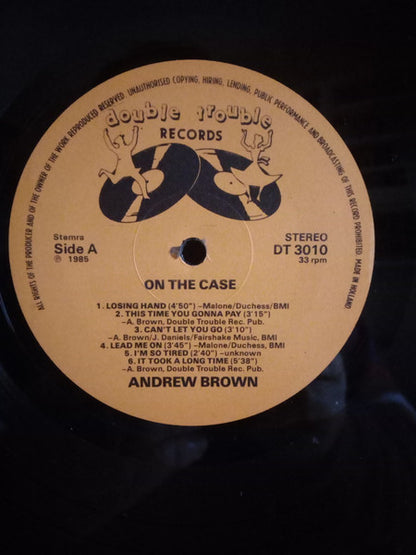 Andrew Brown : On The Case (LP, Album)