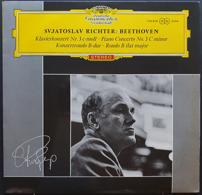 Sviatoslav Richter, Ludwig van Beethoven : Klavierkonzert Nr. 3 C-moll / Konzertrondo B-dur (LP, Album, All)