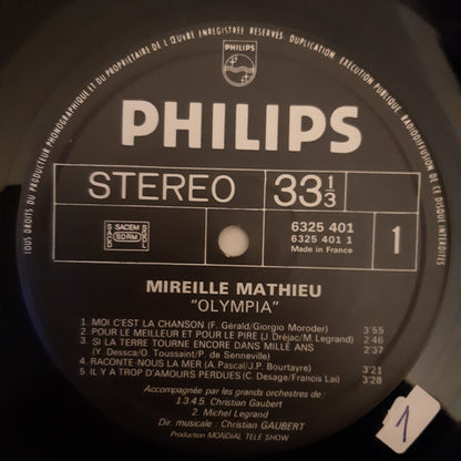 Mireille Mathieu : Olympia (LP, Album)