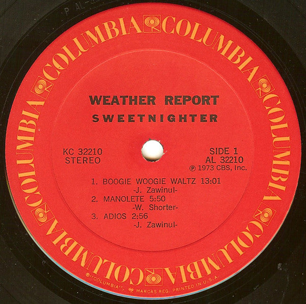 Weather Report : Sweetnighter (LP, Album)