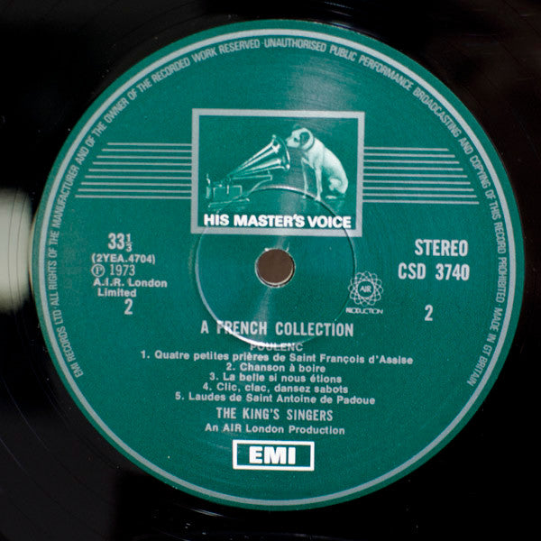 The King's Singers : A French Collection (LP, Album)