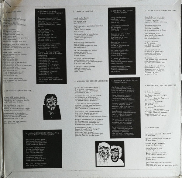 Daniel Viglietti : Canciones Para Mi America (LP, Album)