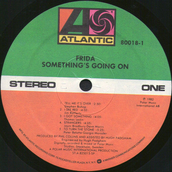 Frida : Something's Going On (LP, Album, SP )