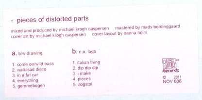 Cavio : Pieces Of Distorted Parts (LP, Album)