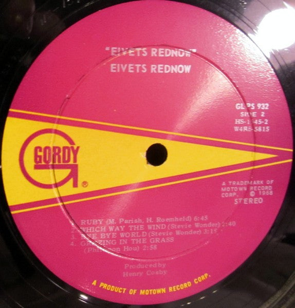 Stevie Wonder : Eivets Rednow (LP, Album)